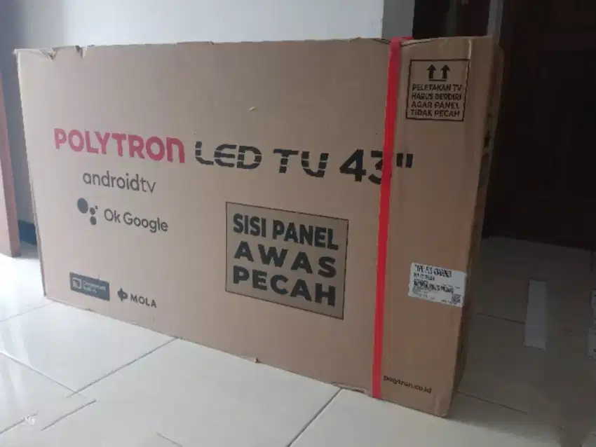 Android TV 43 AG 9953 Digital Tv, Baru, Garansi Resmi & Tukar Tambah