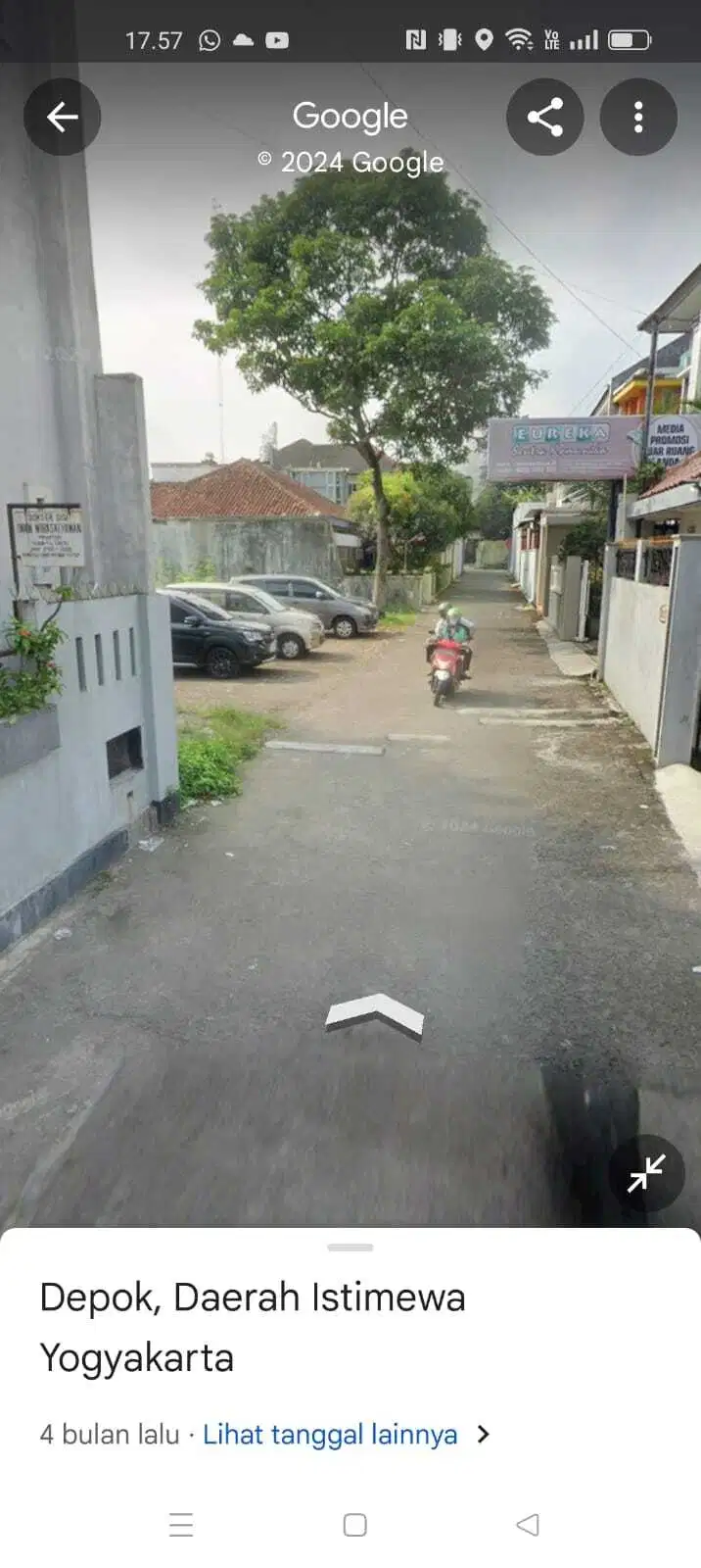 Yang cai tanah ekslusif area kampus UGM cocok untuk kost
