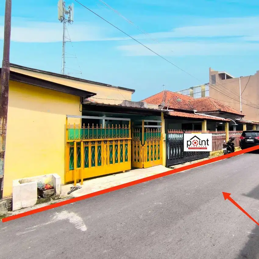 Rumah hitung tanah strategis cocok untuk hunian atau kost dekat UMS