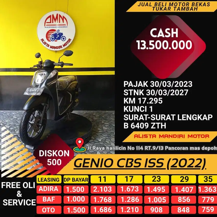 KM 17RB RASA BARU GENIO CBS ISS 2022