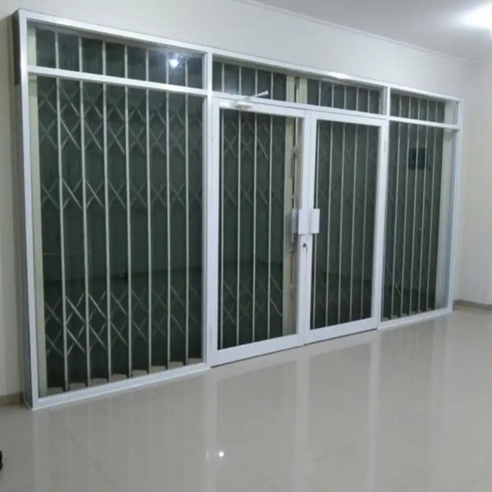 Partisi kaca sekat ruangan Aluminium termurah
