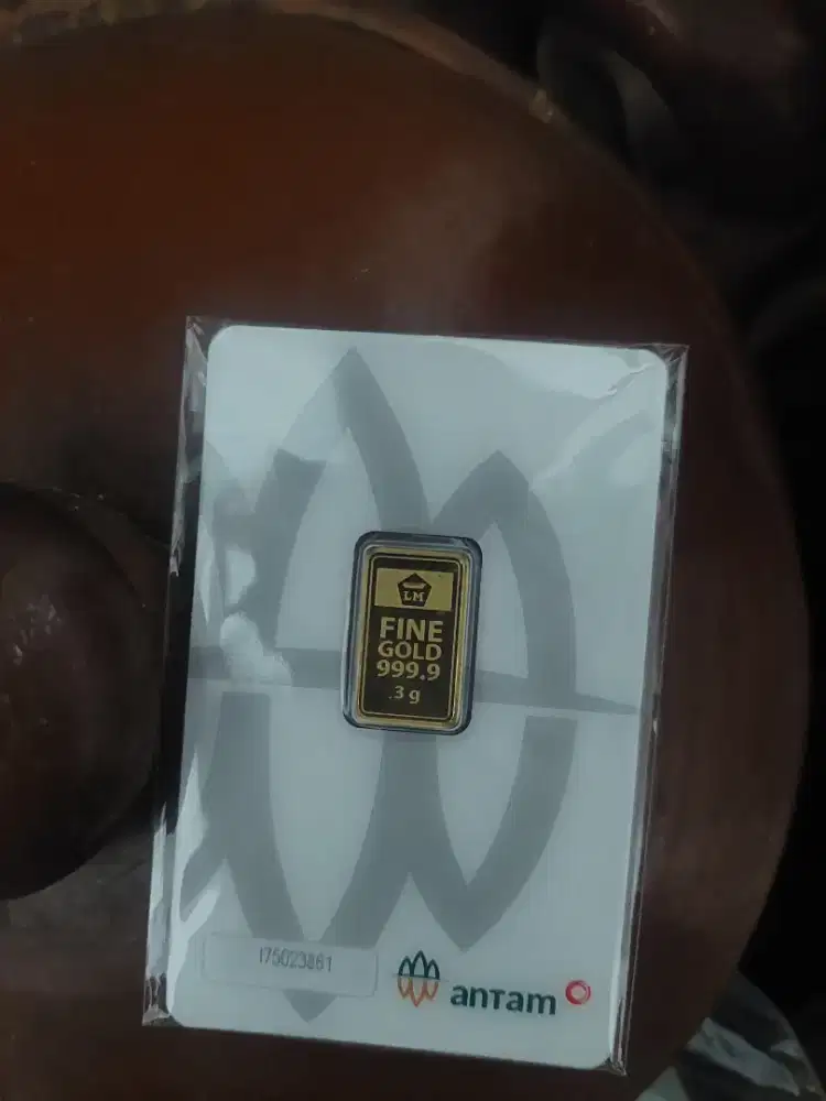Jual Logam Mulia Antam 3gr tahun 2025 (Certicard, Redmark)