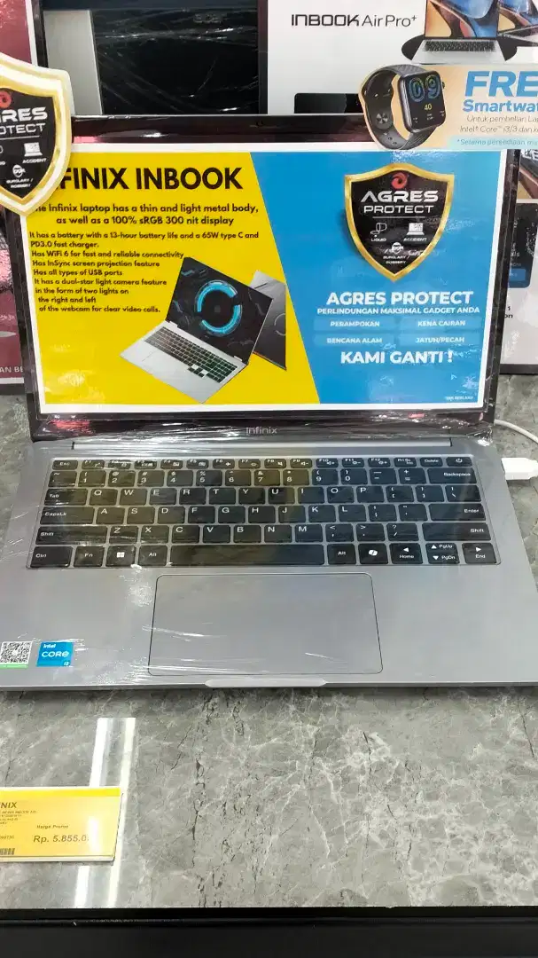 INFINIX NOTEBOOK INBOX AIR i3 bisa cicilan pakai home credit