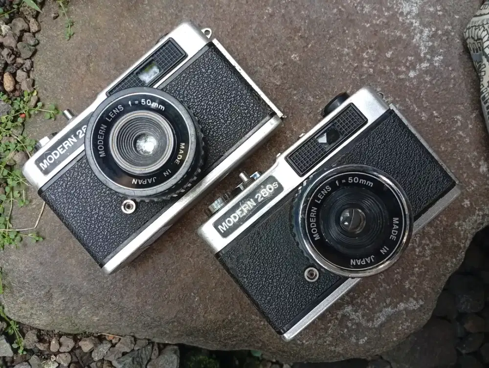 00609- kamera analog jadul MODERN 280s point n shoot normal bin lancar