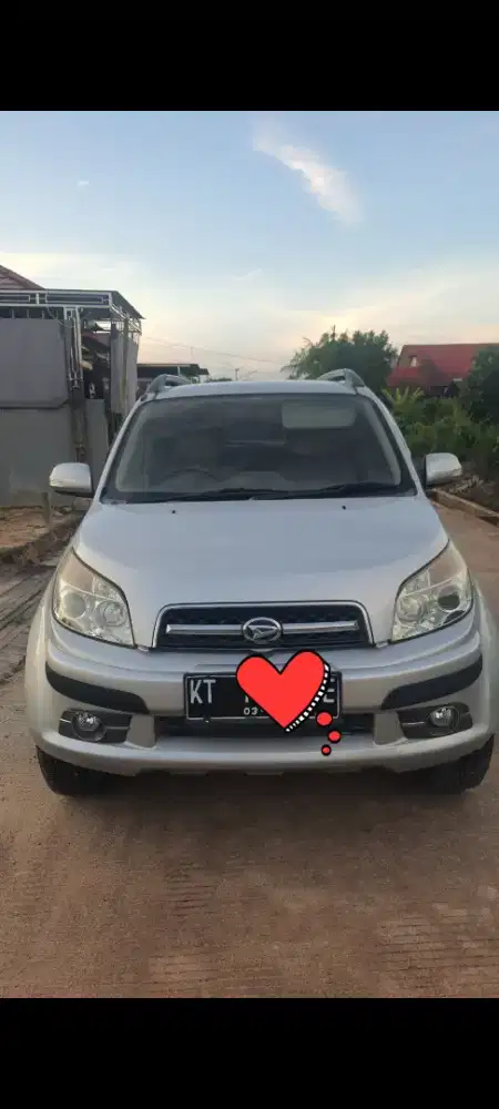 Jual Terios MT TX 2010 silver manual