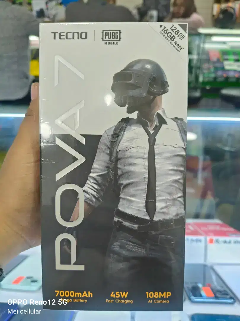 Tecno pova 7 8/128gb & 8/256gb baru garansi resmi bisa tt bisa kredit