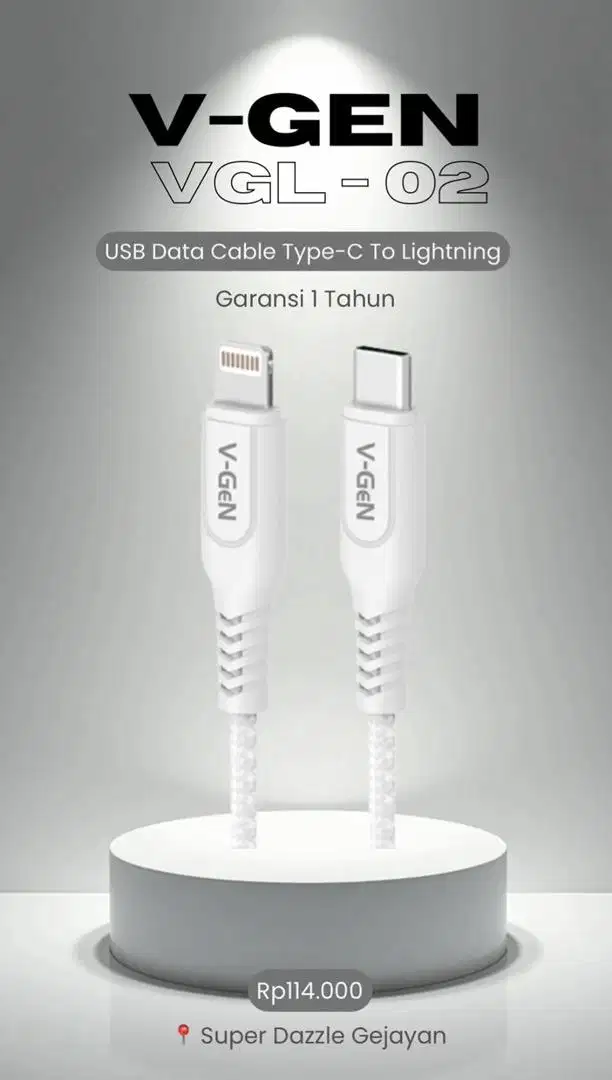 V-GEN VGL-02 USB TYPE C TO LIGHTNING