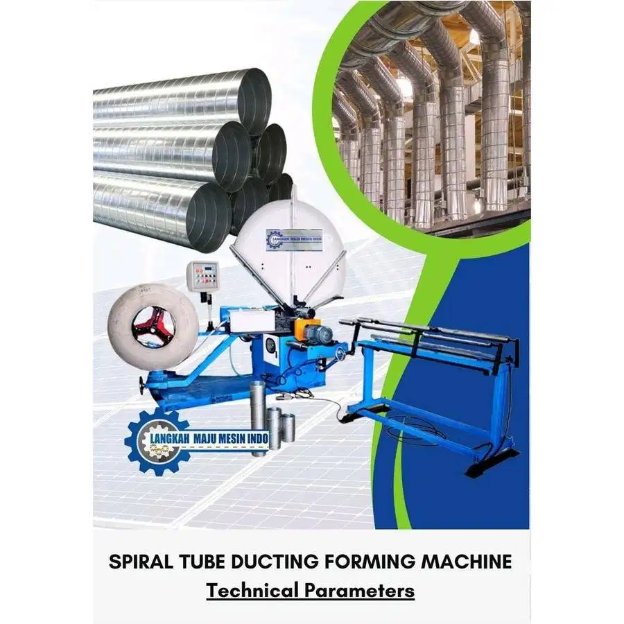 Steel Spiral Ducting Forming Machine