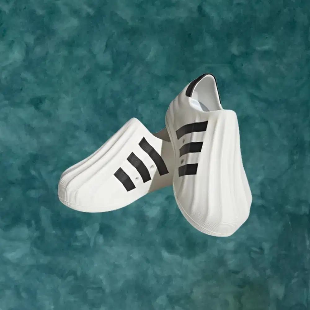 Adiform Superstar Shoes White Adidas Original Slip On Unisex Used Sz43