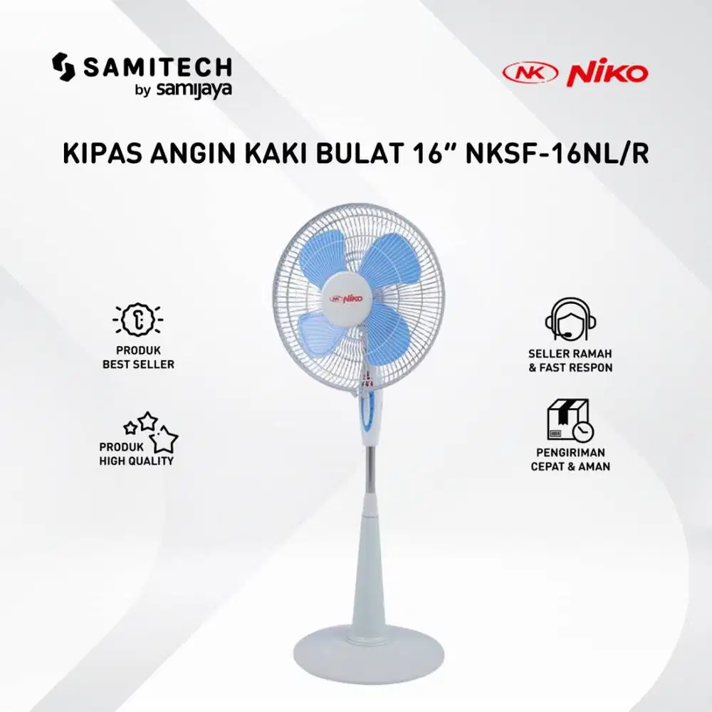 kipas niko berdiri kaki silang