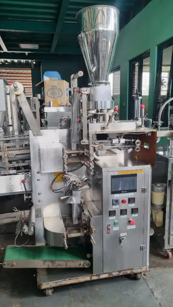 Mesin pengemas packaging teh celup otomatis