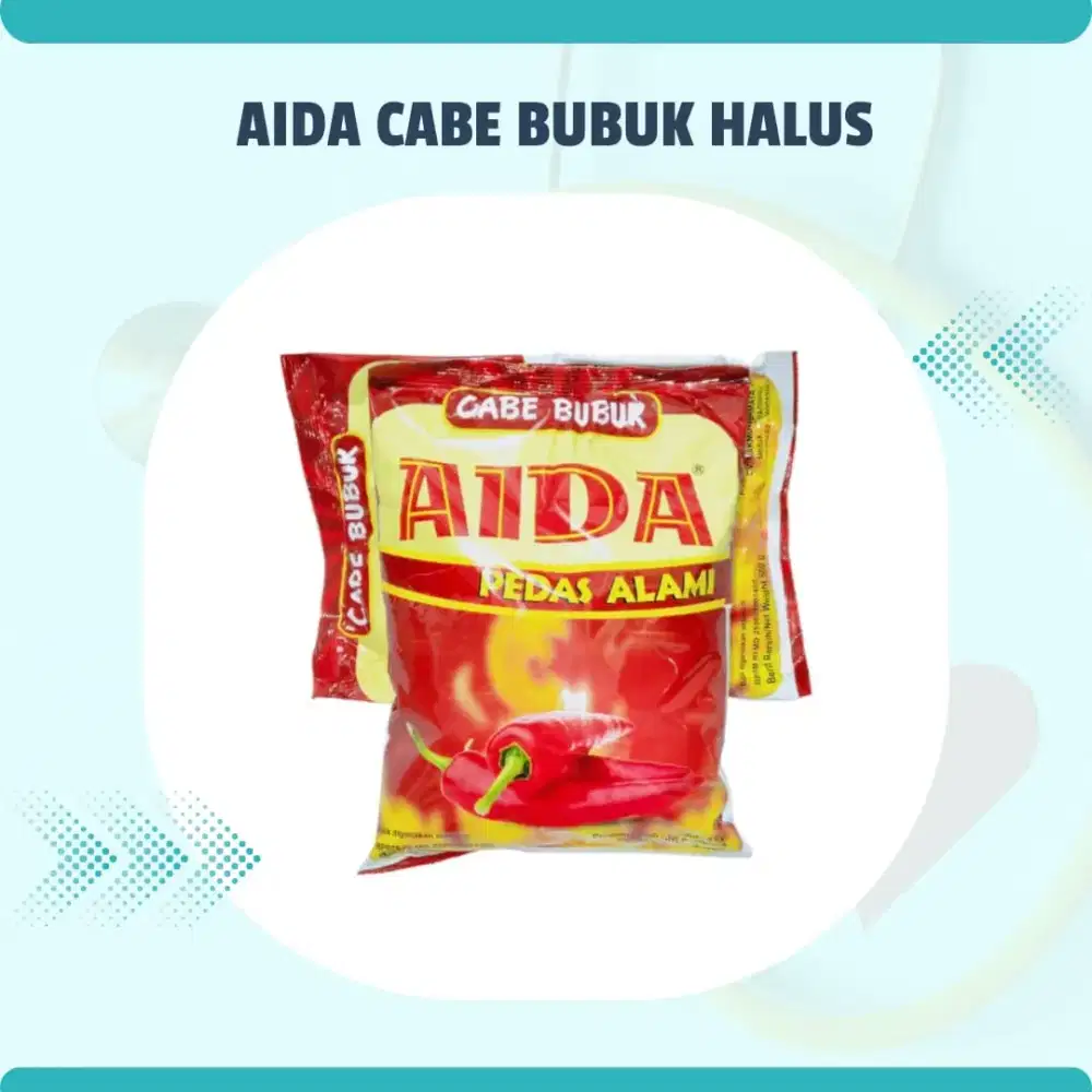 Cabe Bubuk AIDA 500gr / Cabe Pedas / Cabe Giling