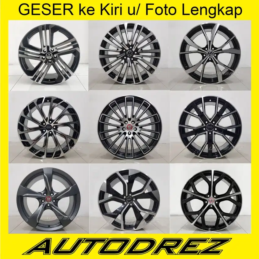 Velg VW Audi Jaguar Ring 19 20 22 R19 R20 R22 PCD 5x112 5x108 B