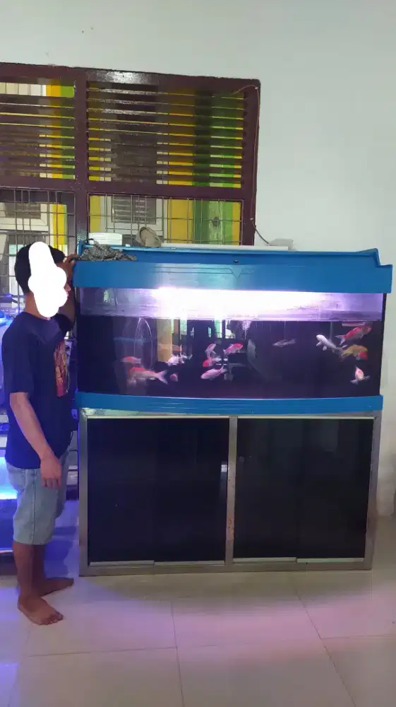 Dijual 1 set Akuarium Harga 3,5 juta net
