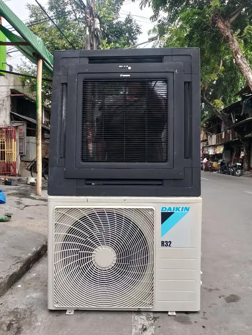 AC Cassette Daikin Malaysia 3,5 PK R 32 2nd Free Ongkir Sejabotabek