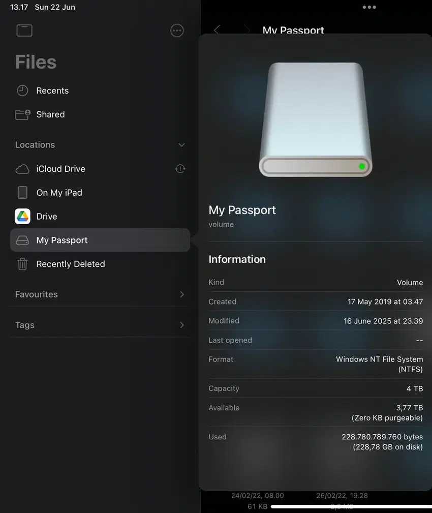 Hard disk external WD 4TB original