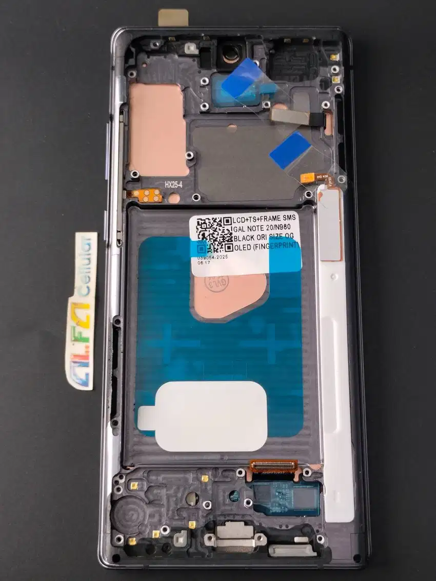 LCD TOUCHSCREEN SAMSUNG GALAXY NOTE 20 + FRAME N980 ORI ZISE OLED