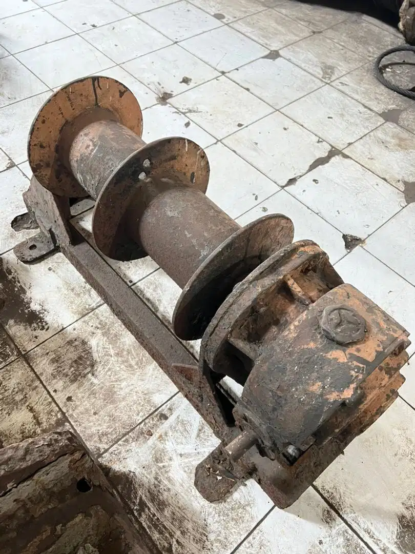 Winch Double Drum Kapasitas 3 Ton Bekas