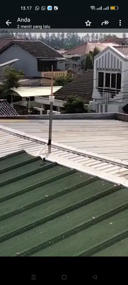 Pasang Penangkal Petir Konvisional