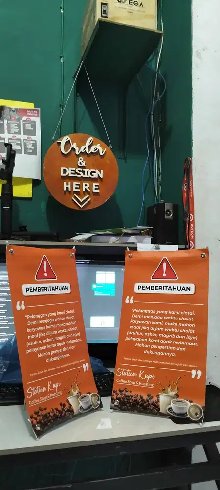 Produksi Mini Banner