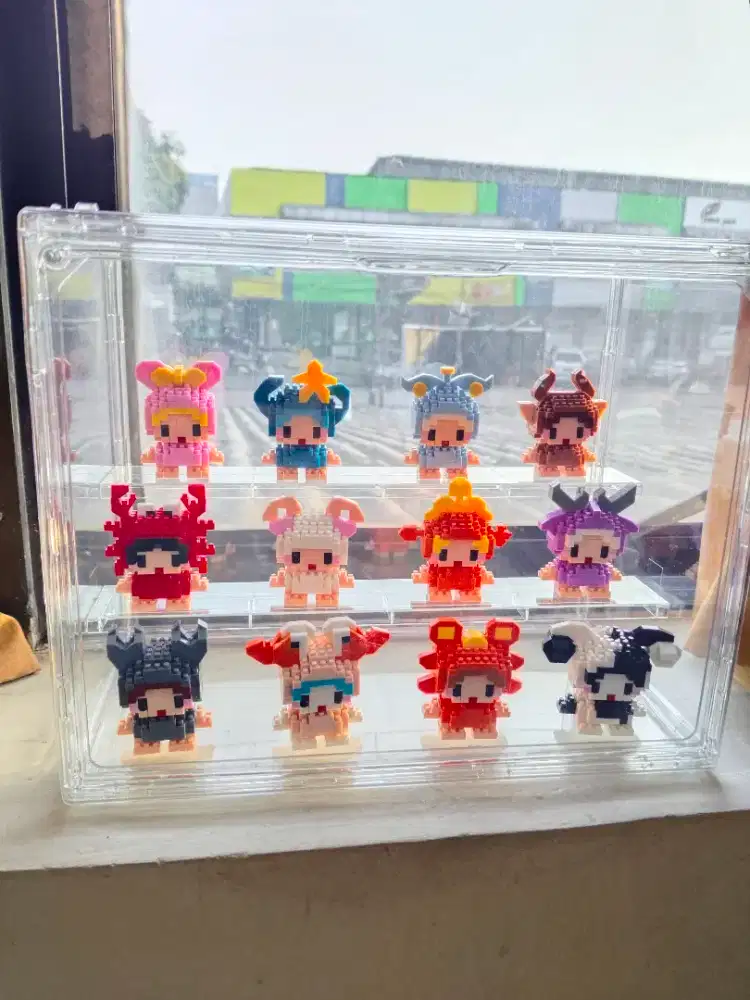 Mainan Mini Bricks 12 Zodiac Edition