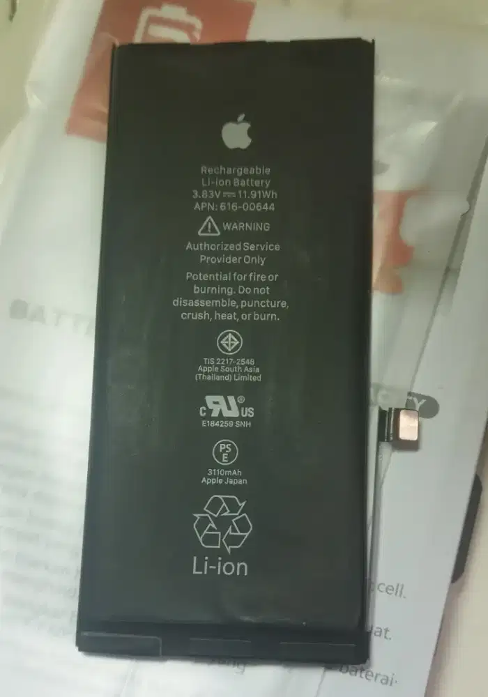 Batere iPhone 11 Original Copotan