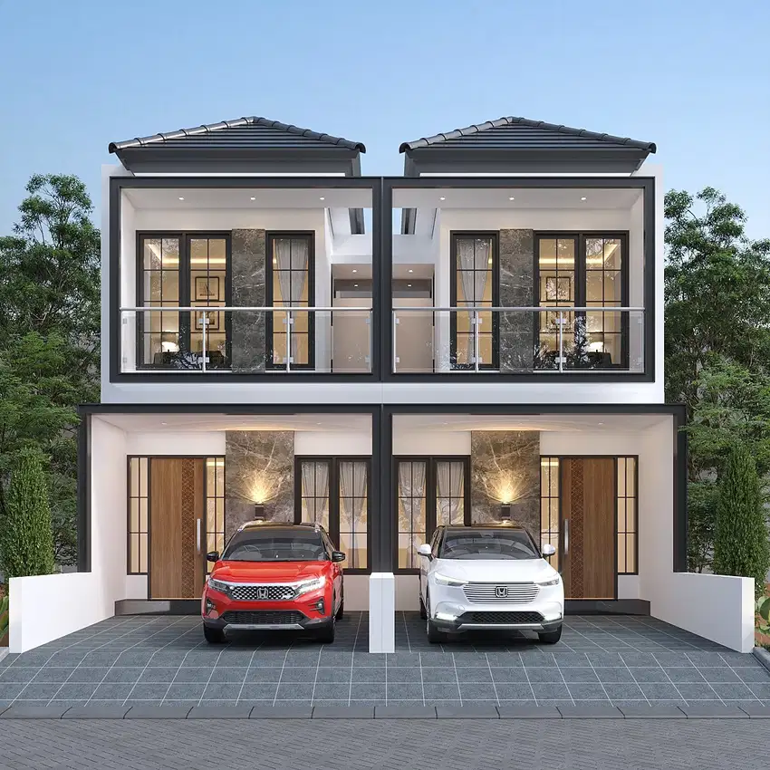 DIJUAL RUMAH CLUSTER MEWAH 2 LANTAI 5 MENIT KE TOL CIMANGGIS