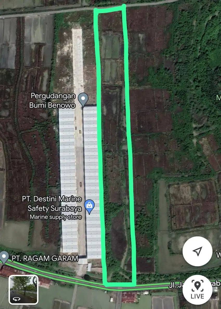 Tanah SIap Bangun Daerah Industri Raya Bung Tomo Romokalisari