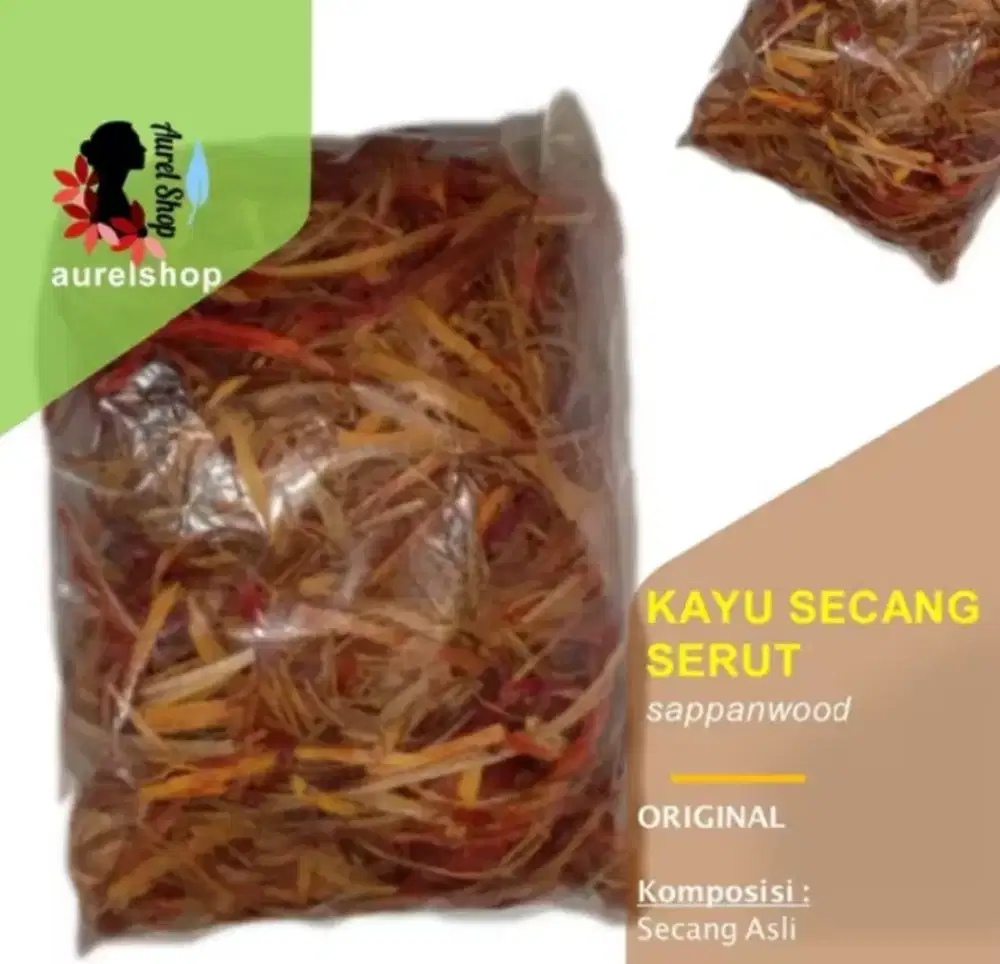 Kayu Secang Serut Kering