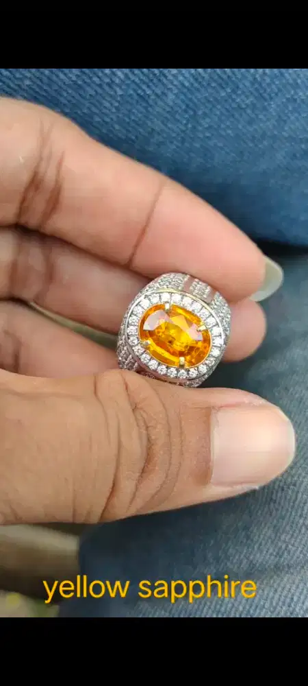 BU harga murah dijual cepat yellow sapphire Sri Lanka