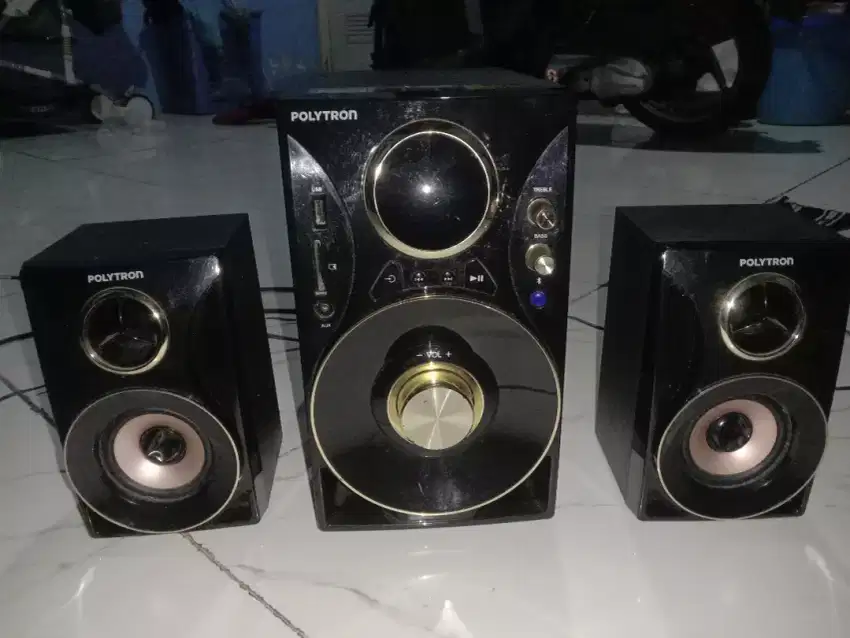 Sepeker bluetooth Polytron suara ok lancar jaya