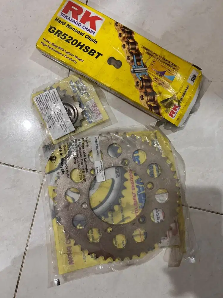 Rantai SSS HSBT 520 Ful set