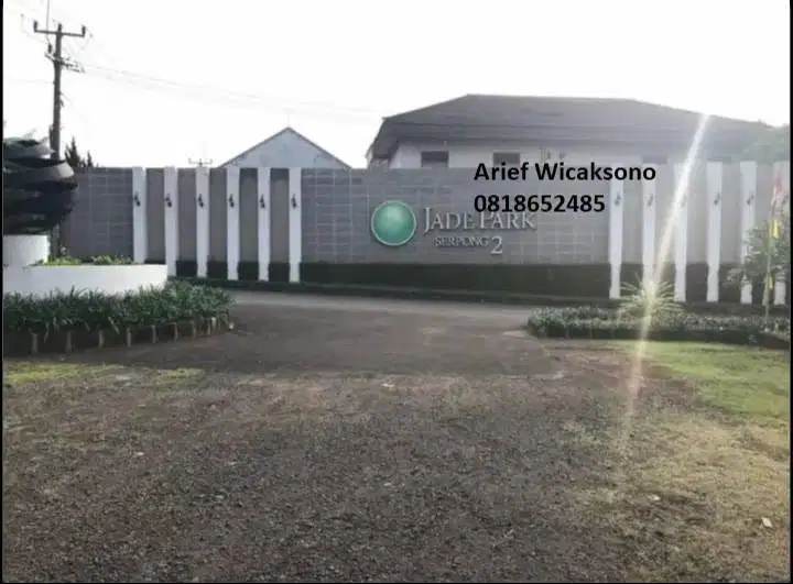 Dijual Rumah Cluster Jade Park Serpong 2 dengan 2 lantai