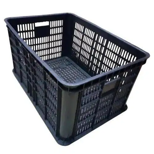 Keranjang Krat Kranjang Industri / Krat plastik / keranjang ikan hitam