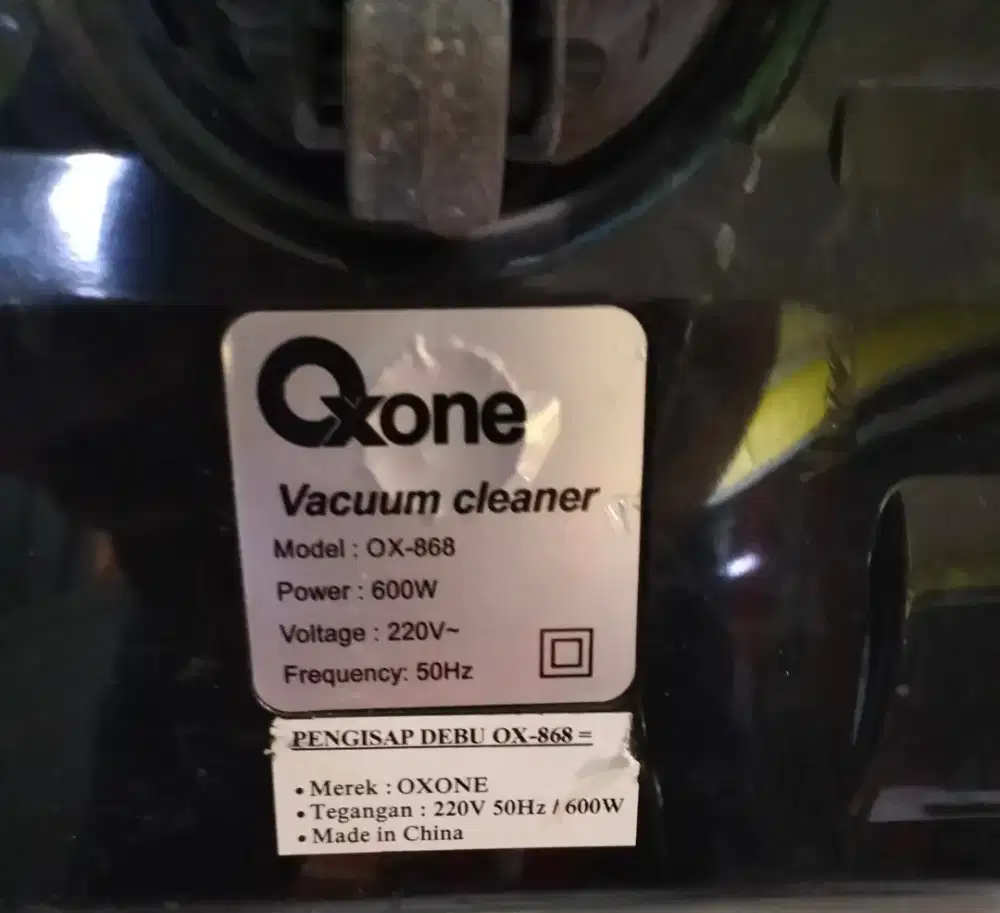Vacuum cleaner OXONE 868