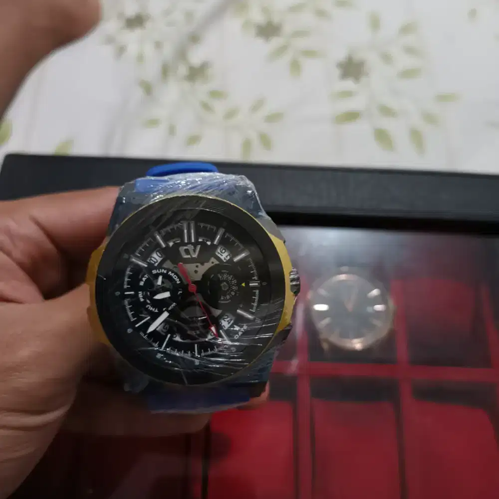 Jam Tangan Original Christ Verra - C64158G - 3B - BLUE (2024)