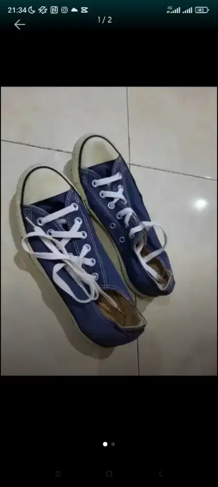Sepatu converse ori