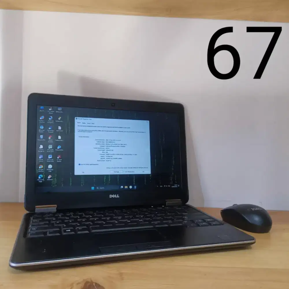 Dell Latitude E7240 Slim DDR 8GB SSD 128GB nvme 12.5  2,5 Jam