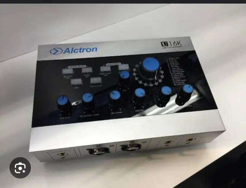 Soundcard/interface Alctron U16k mk3