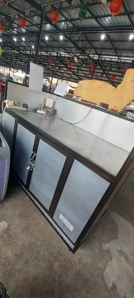 Dijual murah, Stand untuk jualan/usaha jual rugi full aluminium.