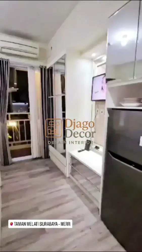 Paket Desain Interior Apartemen Termurah Desain mewah
