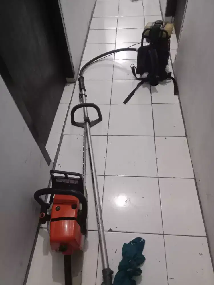 Tebang pohon dan Babat rumput