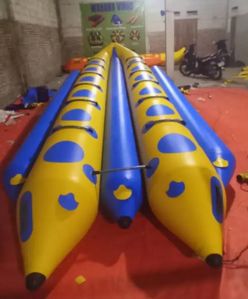 Jual banana boat kapasitas 12 orang perahu karet banana boat 12 orang