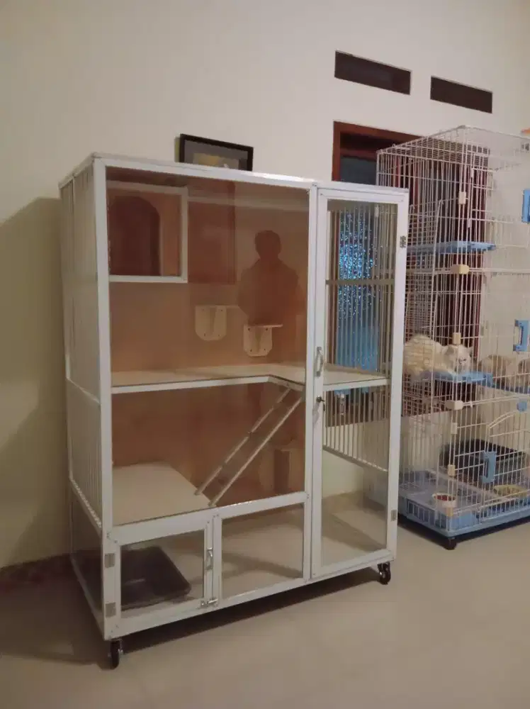 Kandang kucing alumunium bandung