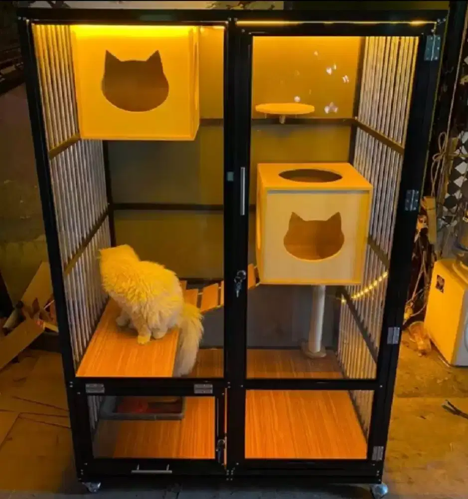 Kandang kucing alumunium bandung
