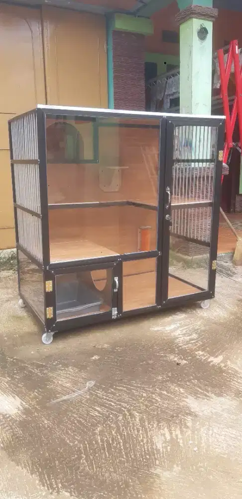 Kandang kucing alumunium bandung