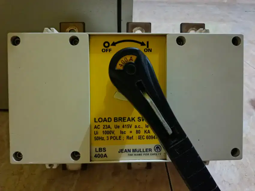 LBS Load Break Switch 3p 400A JEAN MULLER