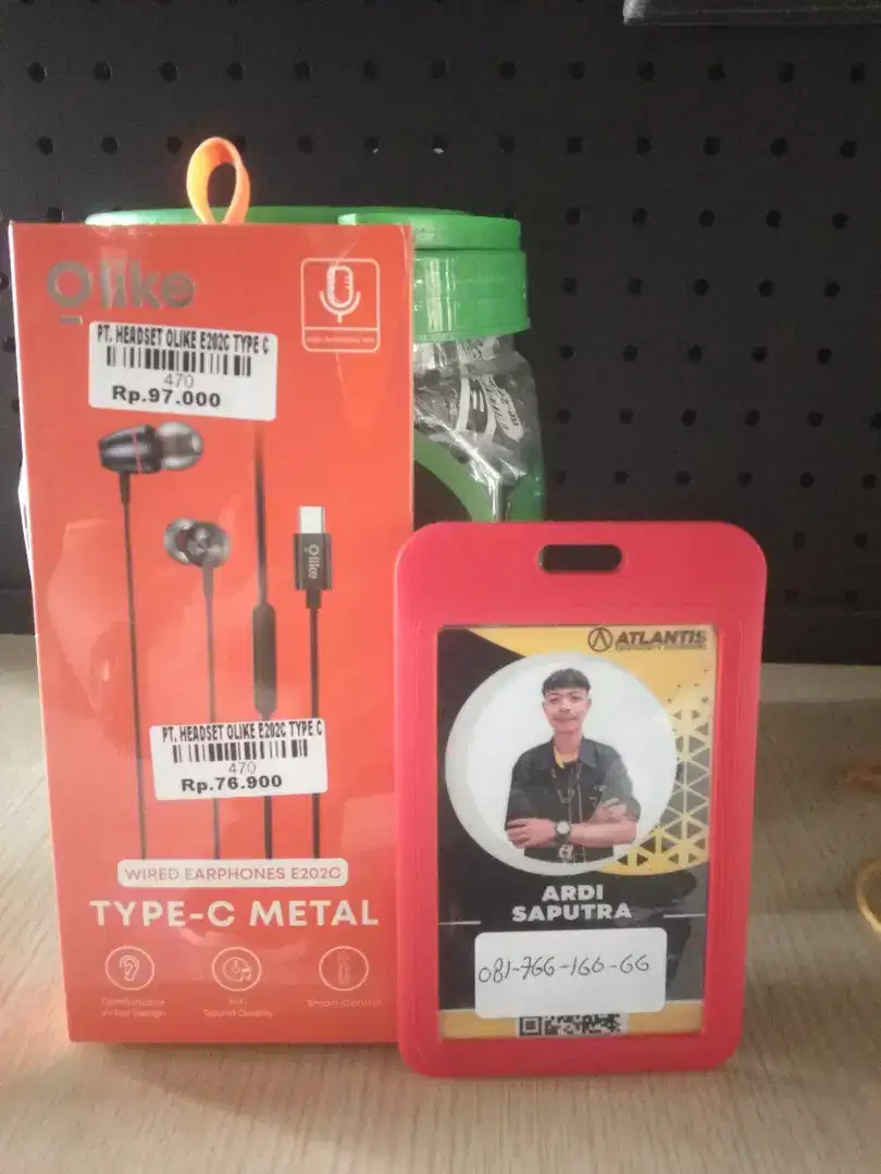 HEADSET OLIKE E202C TYPE C