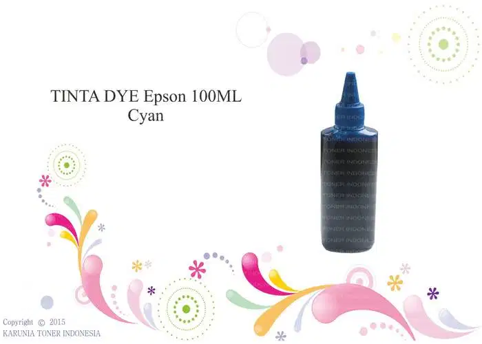 TINTA EPSON 100ML CYAN Berkualitas