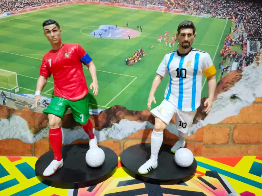Action Figure Ronaldo Messi